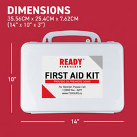 Ontario Section 9 First Aid Kit (6-15 Employees) with Plastic Box Dimensions