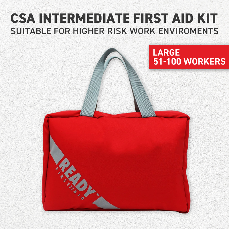 CSA Type 3 - Intermediate First Aid Kit Large (51-100 Workers) with First Aid Bag Regulations