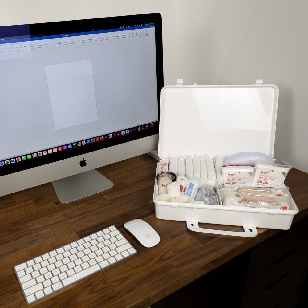 Ontario Section 9 First Aid Kit (6-15 Employees) with Plastic Box Lifestyle