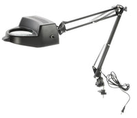 Magnifying Lamp with Clamp Black (2x-Swing Arm)