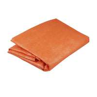 5ft Overall Length Aluminum Coated Insulated Poncho folded angled view