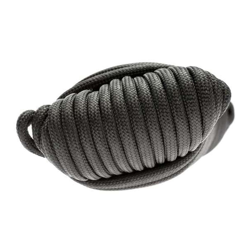 Paracord (Solid Black) - 4mm, 7 Strand Cord, 550 pound Pull Strength side view