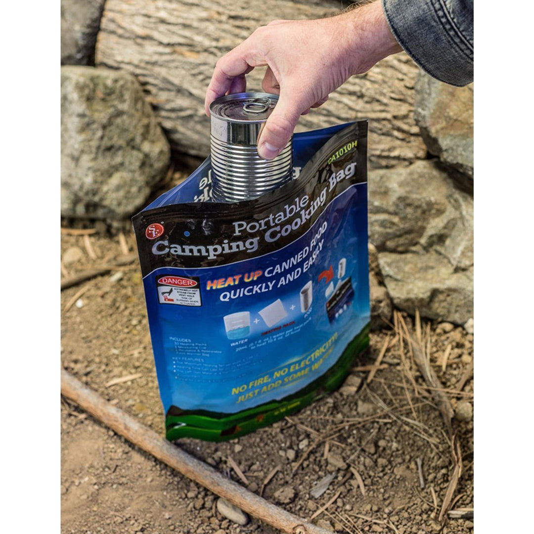 Portable camping cooking bag store