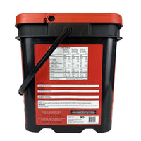 ReadyWise Emergency Freeze Dried Meats and Beans + Rice Bucket back