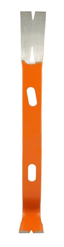 Heavy Duty Pry Bar/ Flat Nail Puller, Emergency Gas Valve Slots, Dry Walls vertical