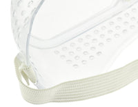 Safety Goggles, Adjustable Elastic Headband, Built-in Vents zoomed in on vents