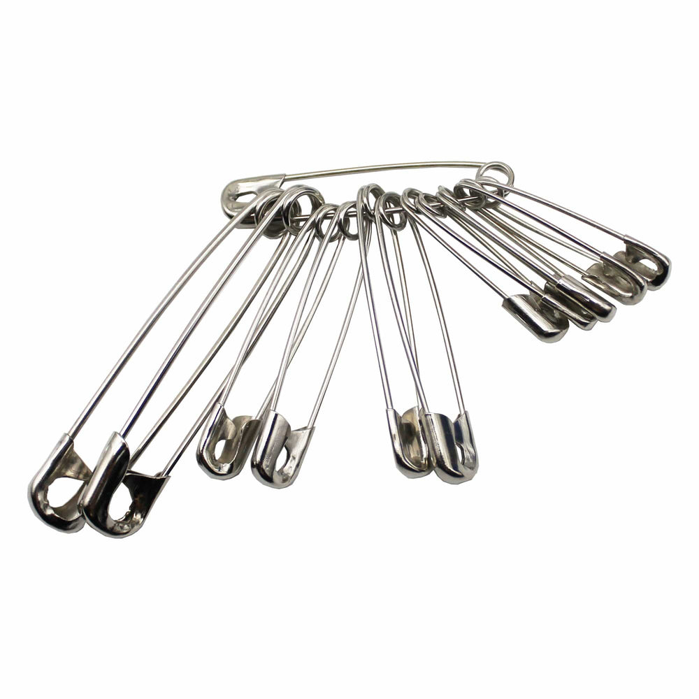 Safety Pins, 12/PK, Assorted