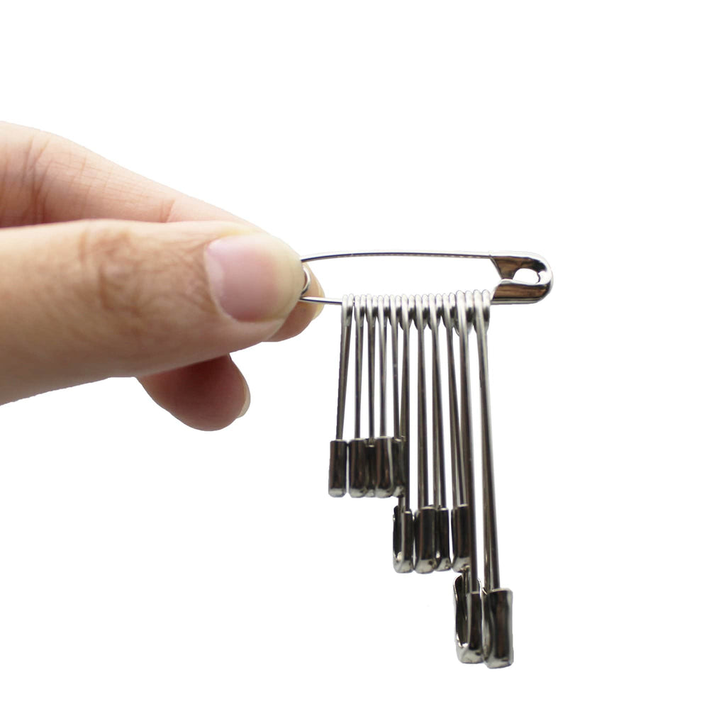 Safety Pins, 12/PK, Assorted