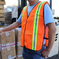 Safety Vest on Person