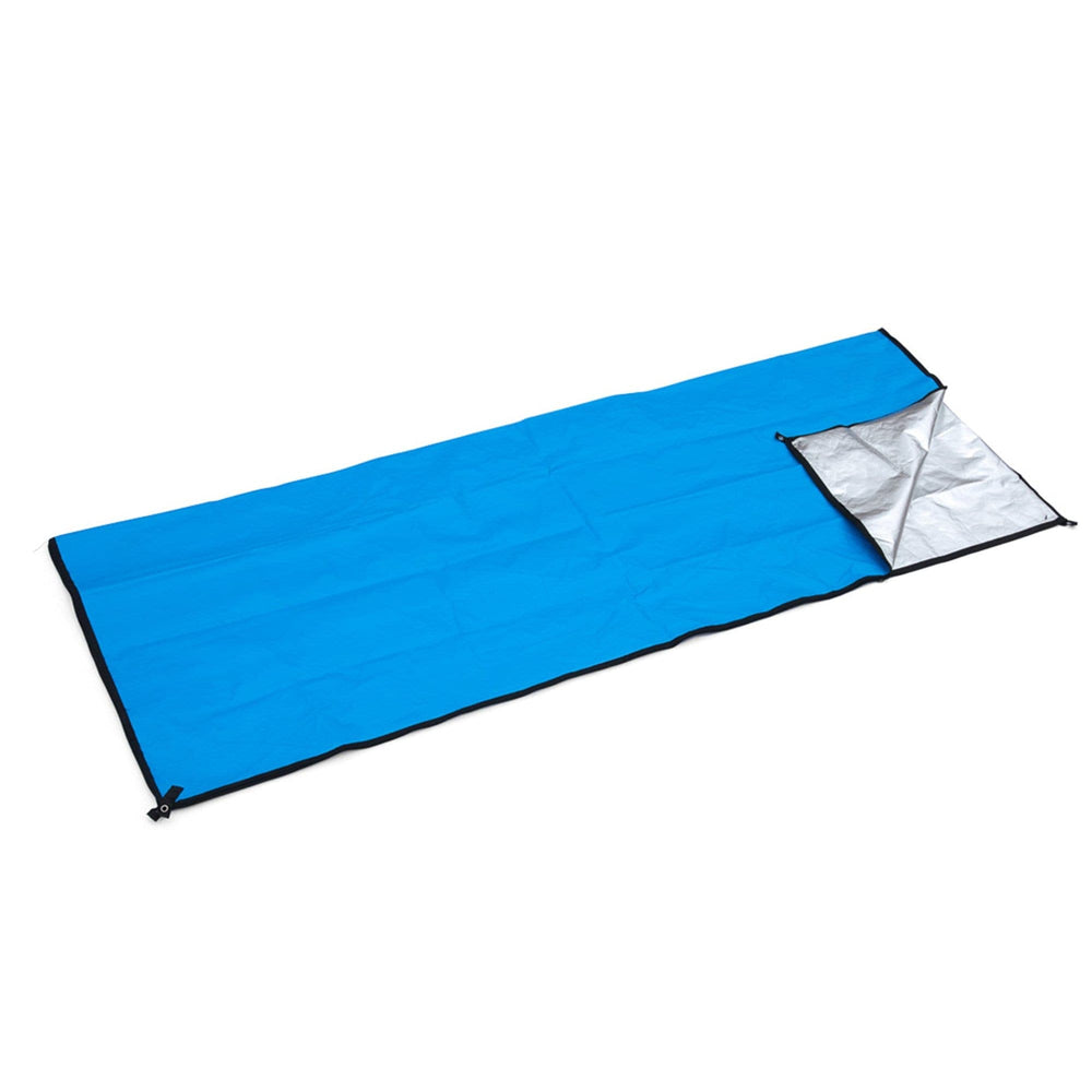 Heavy Duty Emergency Sleeping Bag (Single Person) folded in half