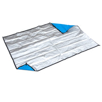 Heavy Duty Multi-Function Emergency Sleeping Bag unzipped and fully opened