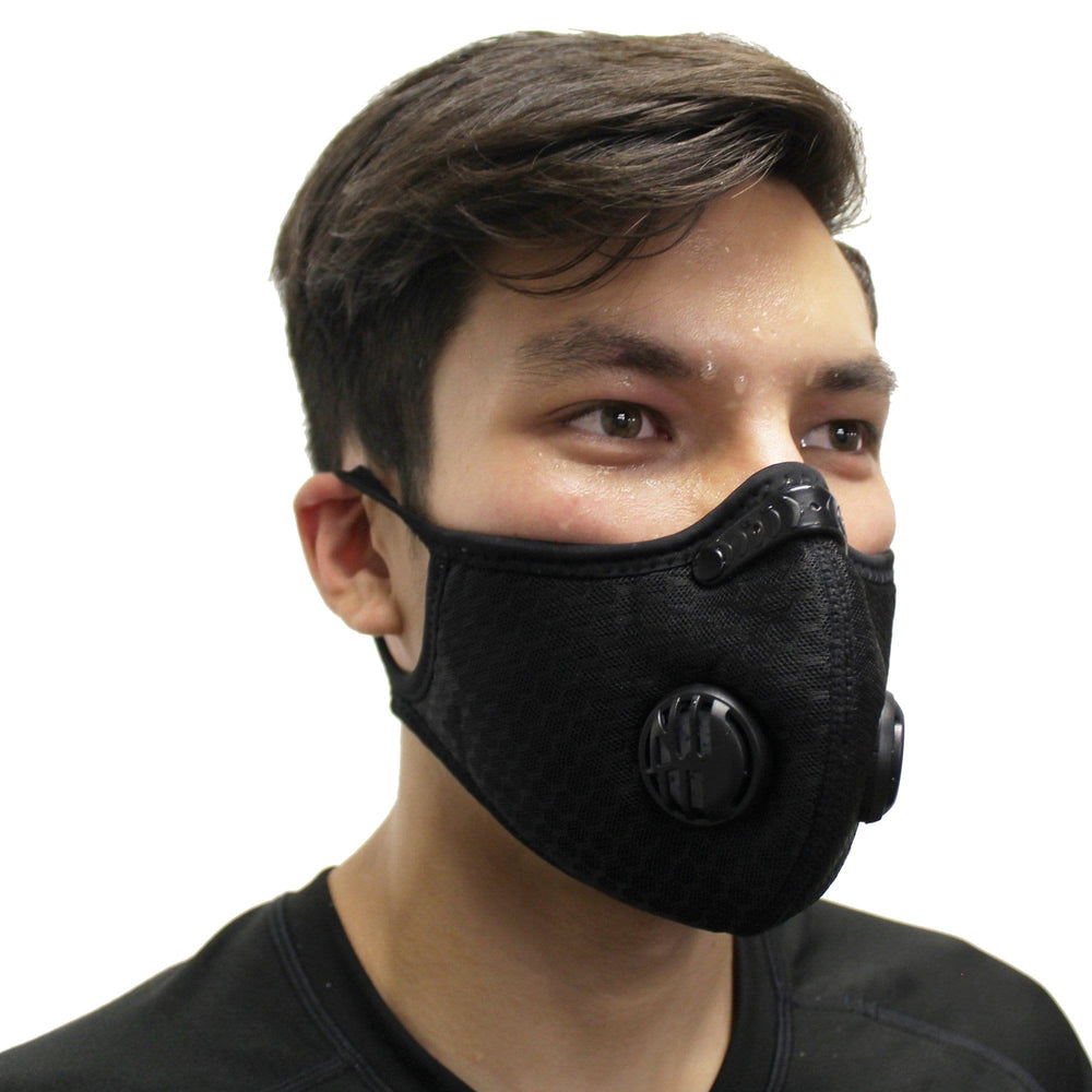 Sports Mask with KN95 Filter and Exhalation Valves