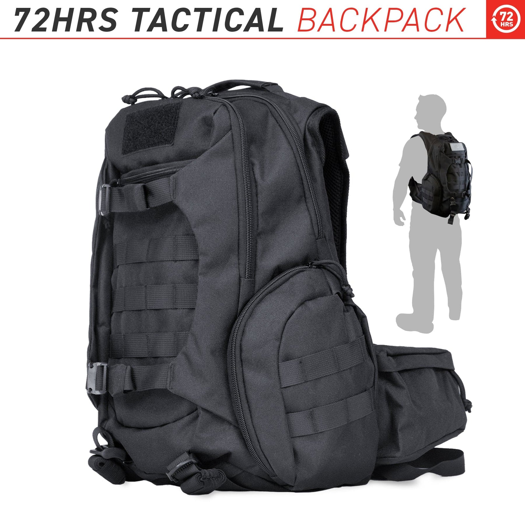72HRS Tactical Backpack – 72hours.ca