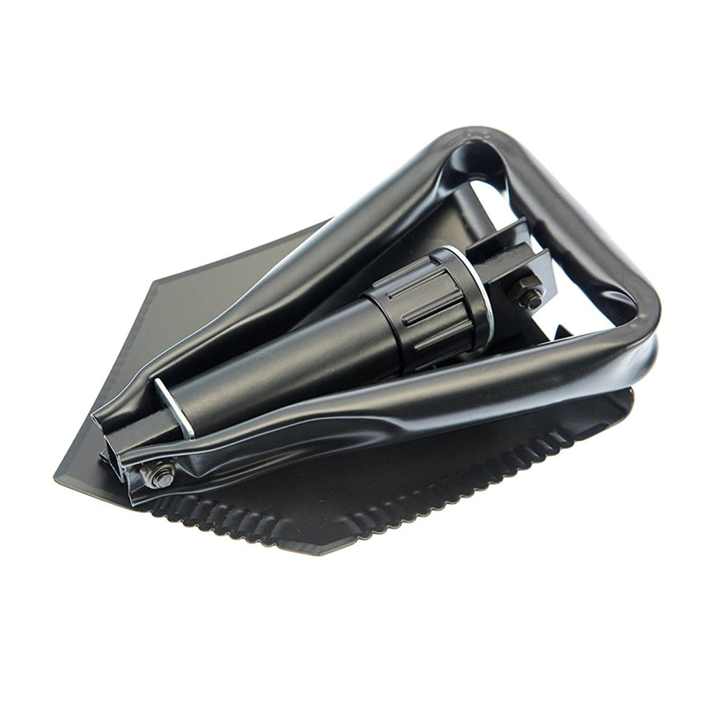 Tri-fold Serrated Shovel folded