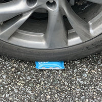 72HRS water pouch driven over by car and burst proof